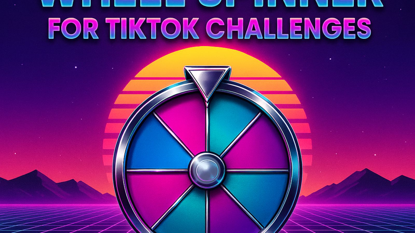 How to Create a Wheel Spinner for TikTok Challenges